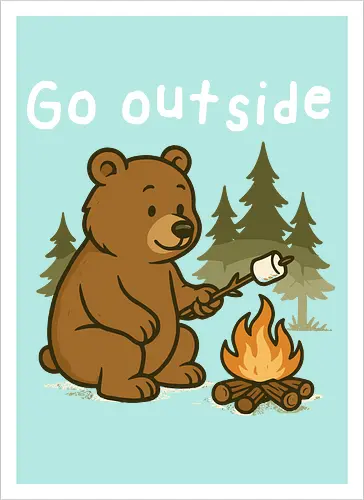 Go outside