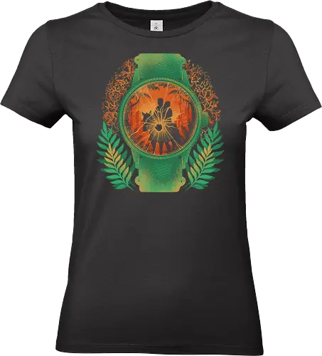 No Time Left To Forget  - video game, cottagecore, dystopian, fungus, gaming, horror, infected, metaphor, mycology, nature, negative space, post apocalyptic, storytelling, survival, watch - Standard T-Shirt (Women)