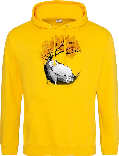 sakura sleeping sumi e