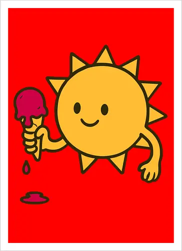 Sun and ice cream