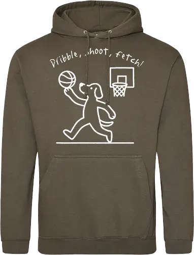 Dribble, shoot, fetch