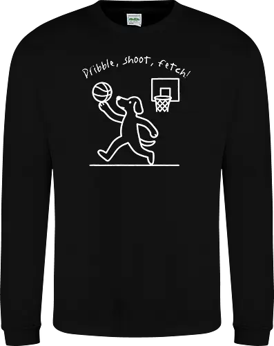 Dribble, shoot, fetch