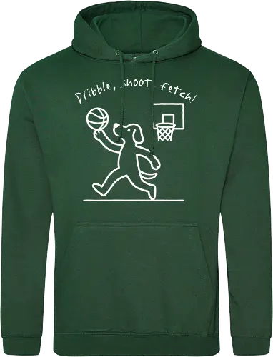 Dribble, shoot, fetch