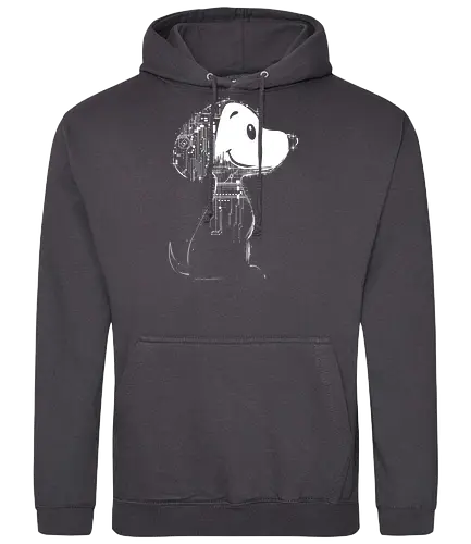 Beagle of tomorrow - beagle, cute, comics, futuristic, robot, pop culture - Standard Hoodie