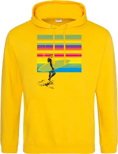 CMYK surfer