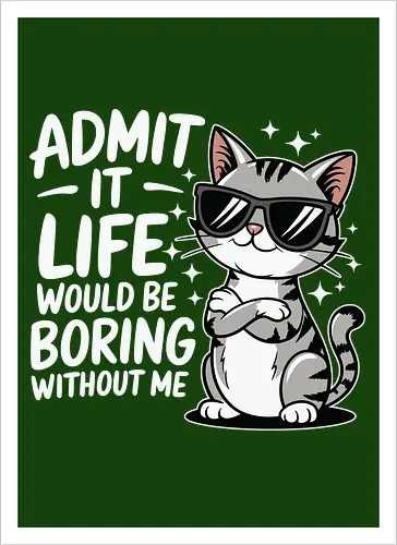 Admit it, life would be boring without me