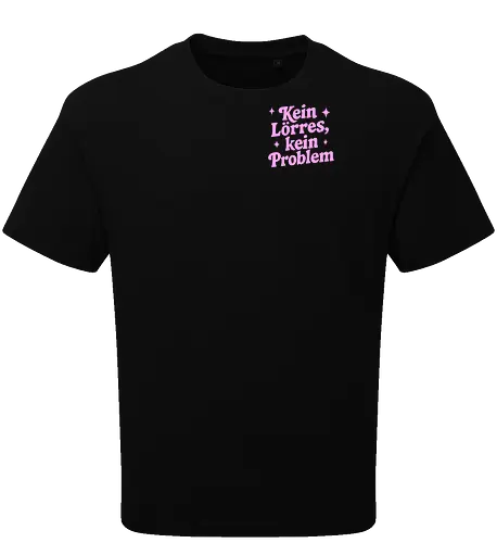 Kein Lörres, kein Problem - rosa