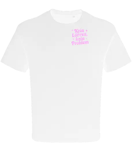 Kein Lörres, kein Problem - rosa