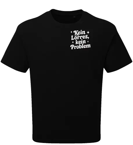 Kein Lörres, kein Problem - weiß