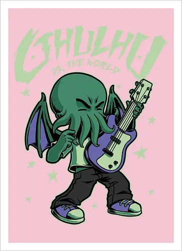 Cthulhu Guitar Comic