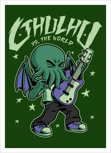 Cthulhu Guitar Comic
