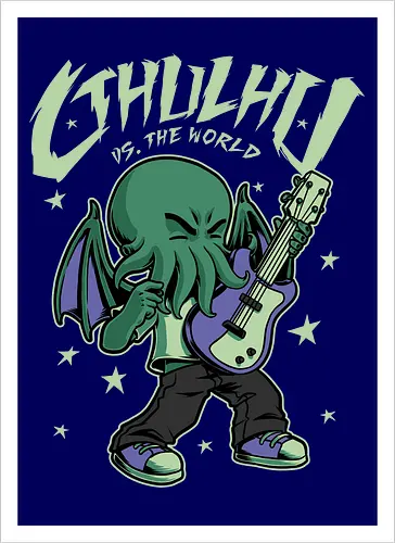 Cthulhu Guitar Comic