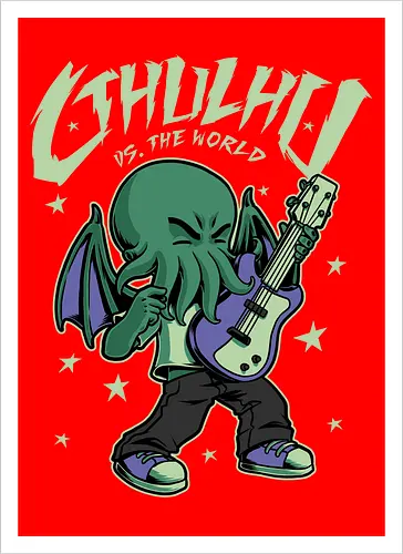 Cthulhu Guitar Comic