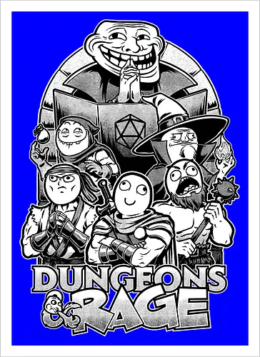 Dungeons and Rage Meme