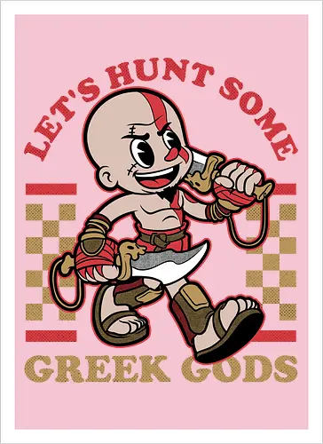Game Mascot Demigod Hunter