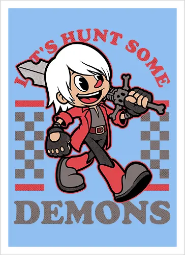 Game Mascot Devil Hunter