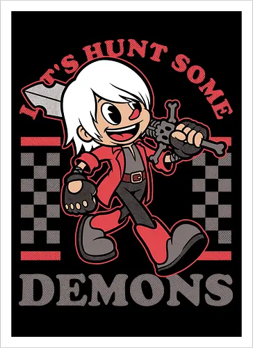 Game Mascot Devil Hunter