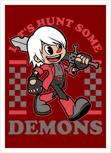 Game Mascot Devil Hunter