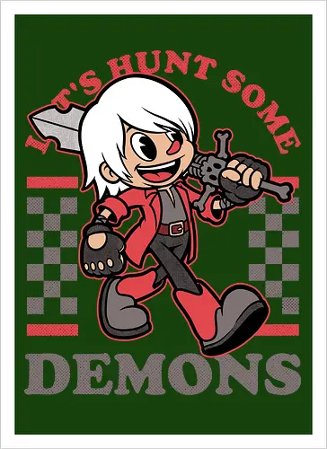 Game Mascot Devil Hunter