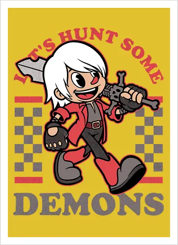 Game Mascot Devil Hunter