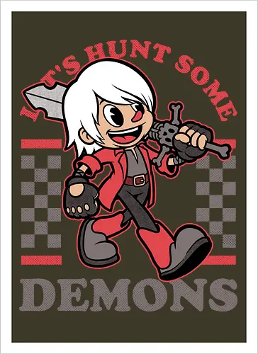 Game Mascot Devil Hunter