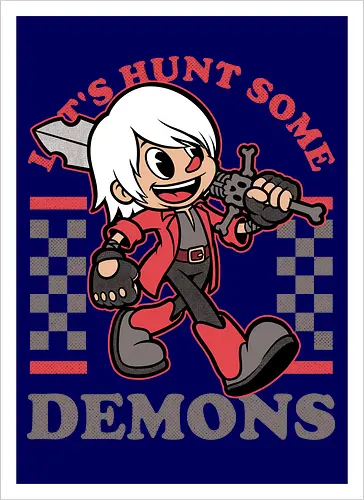 Game Mascot Devil Hunter
