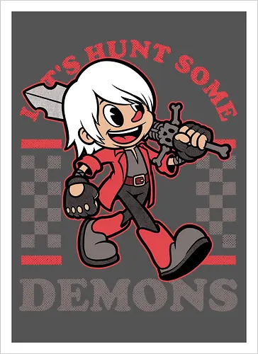 Game Mascot Devil Hunter