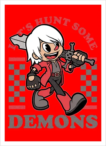 Game Mascot Devil Hunter