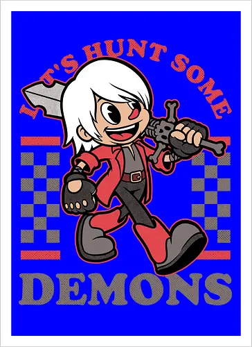 Game Mascot Devil Hunter
