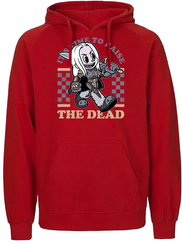 Game Mascot Undead King - Video Games, Video Game, Game, Games, Gamer, Mascot, Retro, Vintage, Retro Vintage, Retro Gamer, Retro Cartoon, Undead, Rpg, Magic, Magical, Lich, King, Skeleton - Fairtrade Hoodie