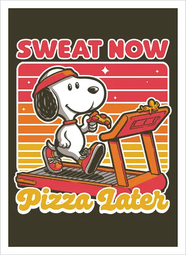 Beagle Dog Pizza Exercise 