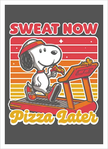 Beagle Dog Pizza Exercise 