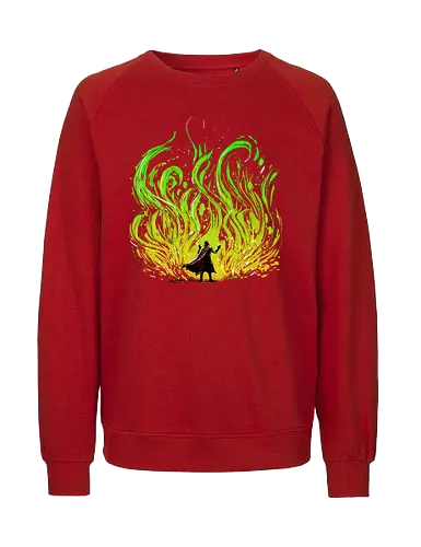 Dark side of the spring - scifi, movie, science fiction, darklord, pop culture, spring, gardening - Fairtrade Sweatshirt