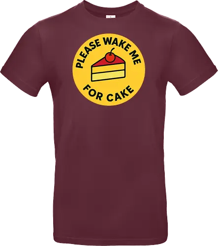 Please wake me for cake