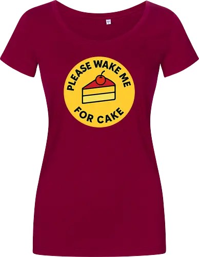 Please wake me for cake