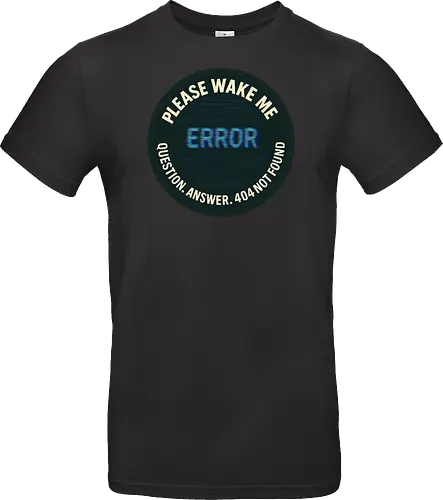 Please wake me - Question, Answer, 404 Not Found