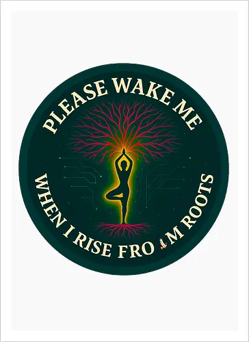 Please wake me when I rise from roots