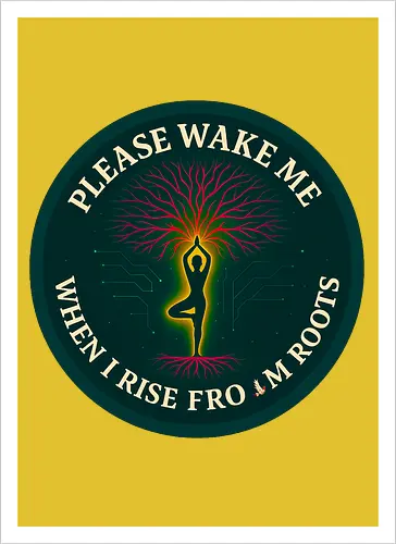 Please wake me when I rise from roots