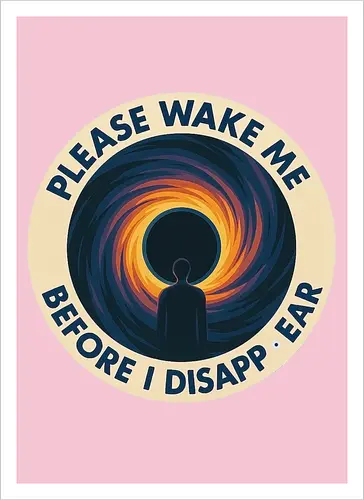 Please wake me before I disappear