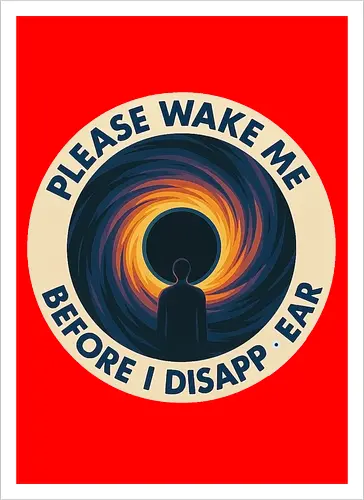 Please wake me before I disappear