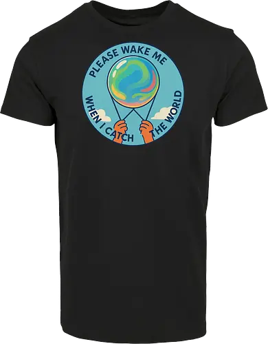 Please wake me when I catch the world