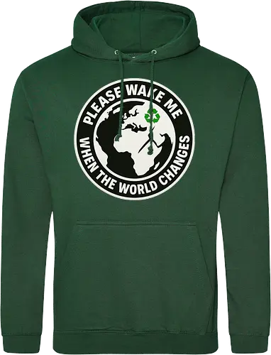 Please wake me when the world changes