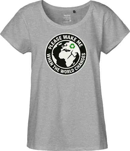 Please wake me when the world changes