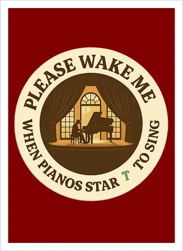 Please wake me when pianos start to sing