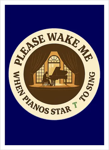Please wake me when pianos start to sing