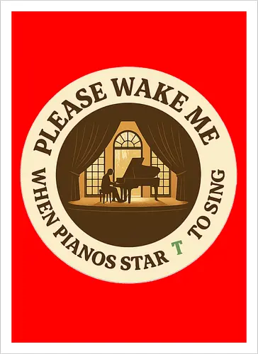 Please wake me when pianos start to sing