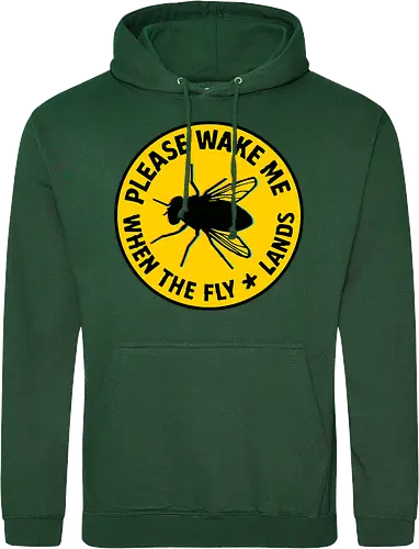 Please wake me when the fly lands