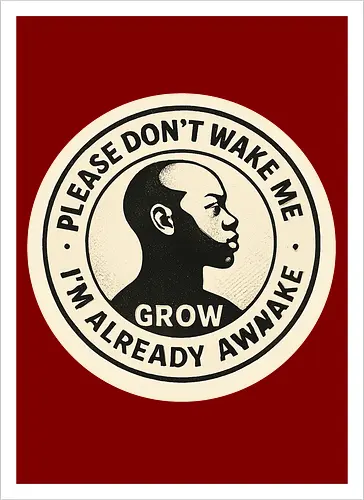 Please don’t wake me – I’m already awake