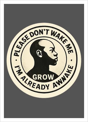 Please don’t wake me – I’m already awake