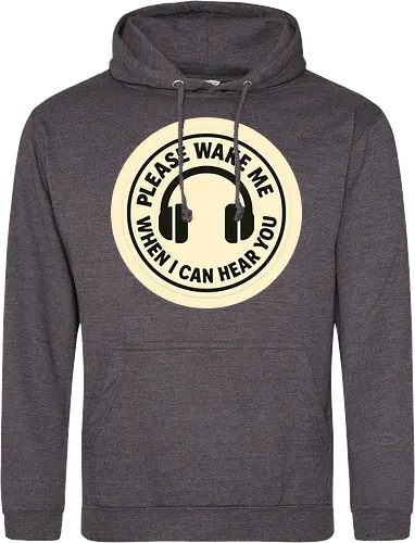 Please wake me when I can hear you